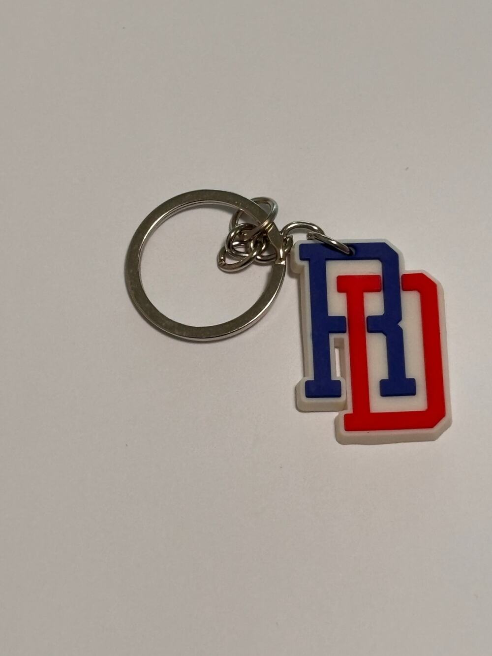 Republica Dominicana Keychain Souvenir Red White Blue Dominican Republic